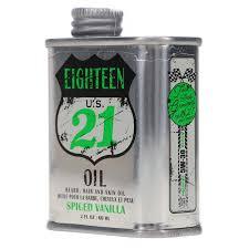 18 21 Man Made Beard & Hair Oil- Spiced Vanilla 2oz