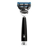 Muhle Rytmo Fusion Razor Black Resin Handle