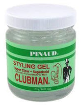 Clubman Super Clear Gel (Jar) 16oz