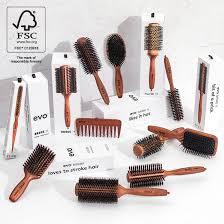 Evo Conrad Natural Bristle Dressing Brush