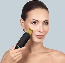 GESKE Microcurrent Skin Scrubber And Blackhead Remover Black