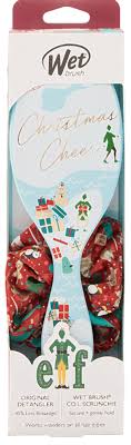 WetBrush Christmas Elf Detangler Scrunchie Kit