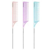 Framar Dreamweaver Highlighting Tail Combs 3 pack Pastel
