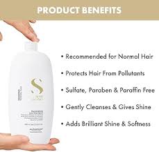 Alfaparf Milano Semi Di Lino Diamond Illuminating Low Shampoo 1000ml