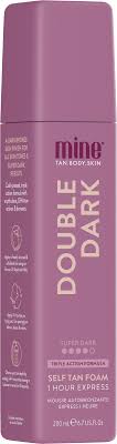 Minetan Double Dark Self Tan Foam 200ml