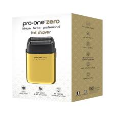 Pro One Zero Foil Shaver Limited Edition Gold
