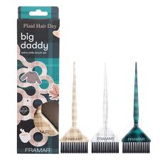 Framar Big Daddy Tint Brush Set Plaid