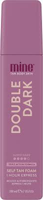 Minetan Double Dark Self Tan Foam 200ml