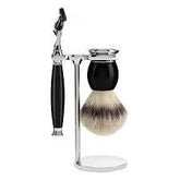Muhle SOPHIST 3 Piece Shaving Set Black Resin