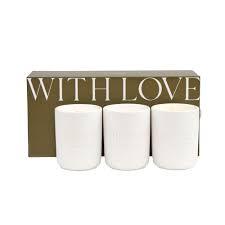 Ginger and Me Mindfulness Mini Candle Trio