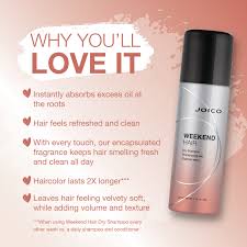 Joico Weekend Hair Dry Shampoo 255ml