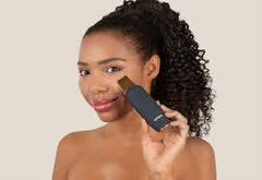 GESKE MicroCurrent Skin Scrubber Black And Gel Bundle