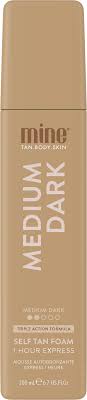 Minetan Medium Dark Self Tan Foam 200ml