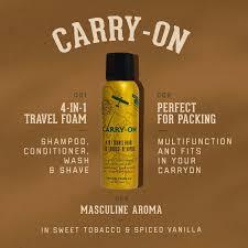 18 21 Man Made Carry On 4 in 1 Travel Foam Spiced Vanilla 3.4oz