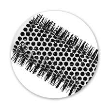 Silver Bullet Black Velvet Hot Tube Hair Brush Large