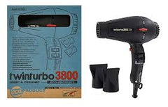 Twin Turbo 3800 Ionic Hairdryer Black