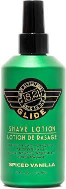 18 21 Man Made Shaving Glide Spiced Vanilla 6oz
