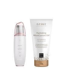 GESKE MicroCurrent Skin Scrubber Starlight And Gel Bundle