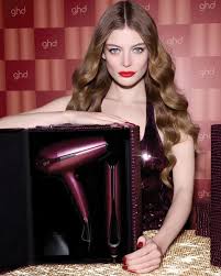 ghd Deluxe Hair Dryer And Straightener Gift Set In Cherry Chic