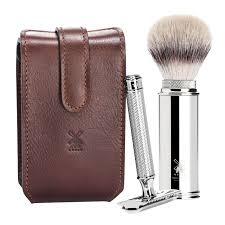 Muhle RT2 SR Muhle Travel Shaving Set Brown