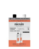 Nioxin System 4 Cleanser Shampoo and Scalp Therapy Revitalising Conditioner 1000ml Bundle