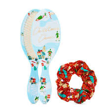 WetBrush Christmas Elf Detangler Scrunchie Kit