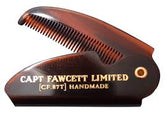Captain Fawcett Folding Pocket Moustache Comb