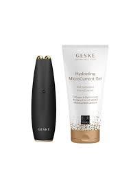 GESKE MicroCurrent Face Lift Pen 6 in 1 Black And Gel Bundle