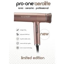 Pro One Aerolite Hair Dryer Gold Limited Edition
