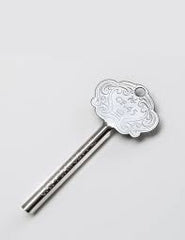 Captain Fawcett Metal Tube Key