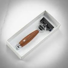 Muhle Vivo Fusion Razor Plum Wood Handle