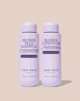 NAK Blonde Plus Shampoo and Blonde Condition Deluxe Size Duo 500ml Limited Edition