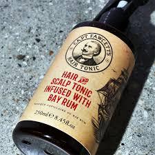 Captain Fawcett Bay Rum Hair Tonic 250ml