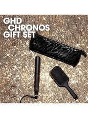 ghd Chronos Hair Straightener Gift Set with Bag and Paddle Brush