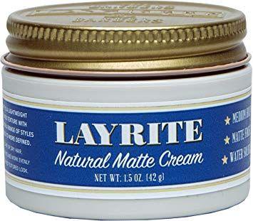 Layrite Natural Matte Cream 1.5oz.