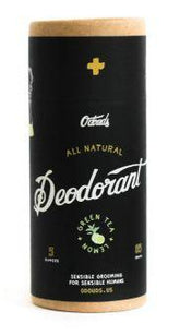 O'Douds Green Tea & Lemon Deodorant 3oz.