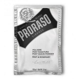 Proraso Pro Post Shave Powder Mint & Rosemary 100g.