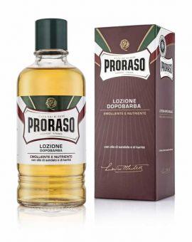 Proraso After Shave Lotion Nourish Sandalwood & Shea Butter Professional Size 400ml.