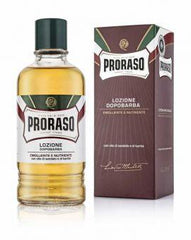 Proraso After Shave Lotion Nourish Sandalwood & Shea Butter Professional Size 400ml.