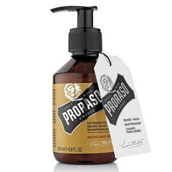 Proraso Wood and Spice Beard Wash 200ml.
