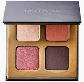 Inika Organic Quad Eyeshadow Palette Flowers 8g