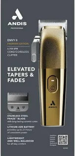 Andis Envy ll Premier Clipper Gold