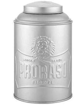 Proraso Tin Powder Shaker.