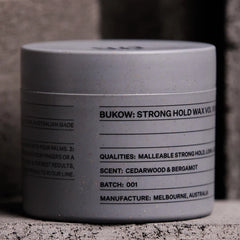 Barberian Man Bukow Strong hold Wax 100g