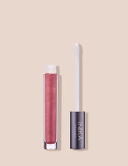 INIKA Organic Lip Glaze Rosewood 5ml.