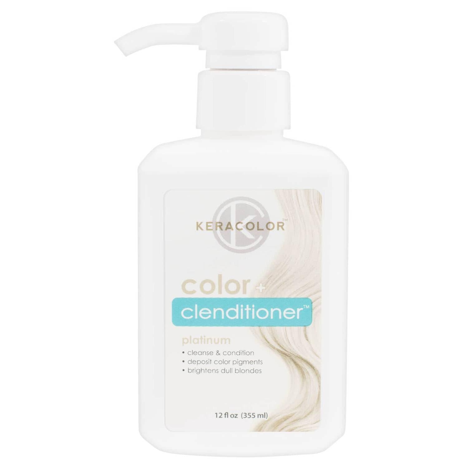 Keracolor Color Clenditioner Colour Shampoo Platinum 355ml