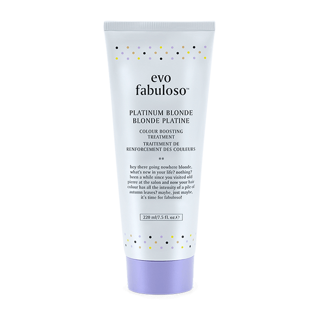 Evo Fabuloso Platinum Blonde Colour Boosting Treatment 220ml