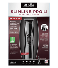 Andis Slimline Pro Li Cordless Trimmer D8 Black.
