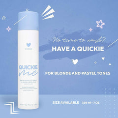 Design Me Quickie Me Dry Shampoo Blonde and Pastel 339ml