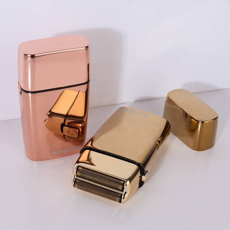 BaByliss PRO FOILF X02 Cordless Gold Metal Double Foil Shaver